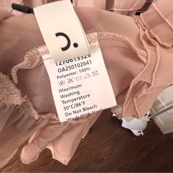 Commense Blush Ruffle Mini Dress - Picture 7 of 10